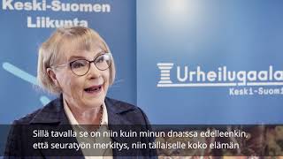 Elämänura-palkinto: Kirsti Partanen (Keski-Suomen urheilugaala 2020)