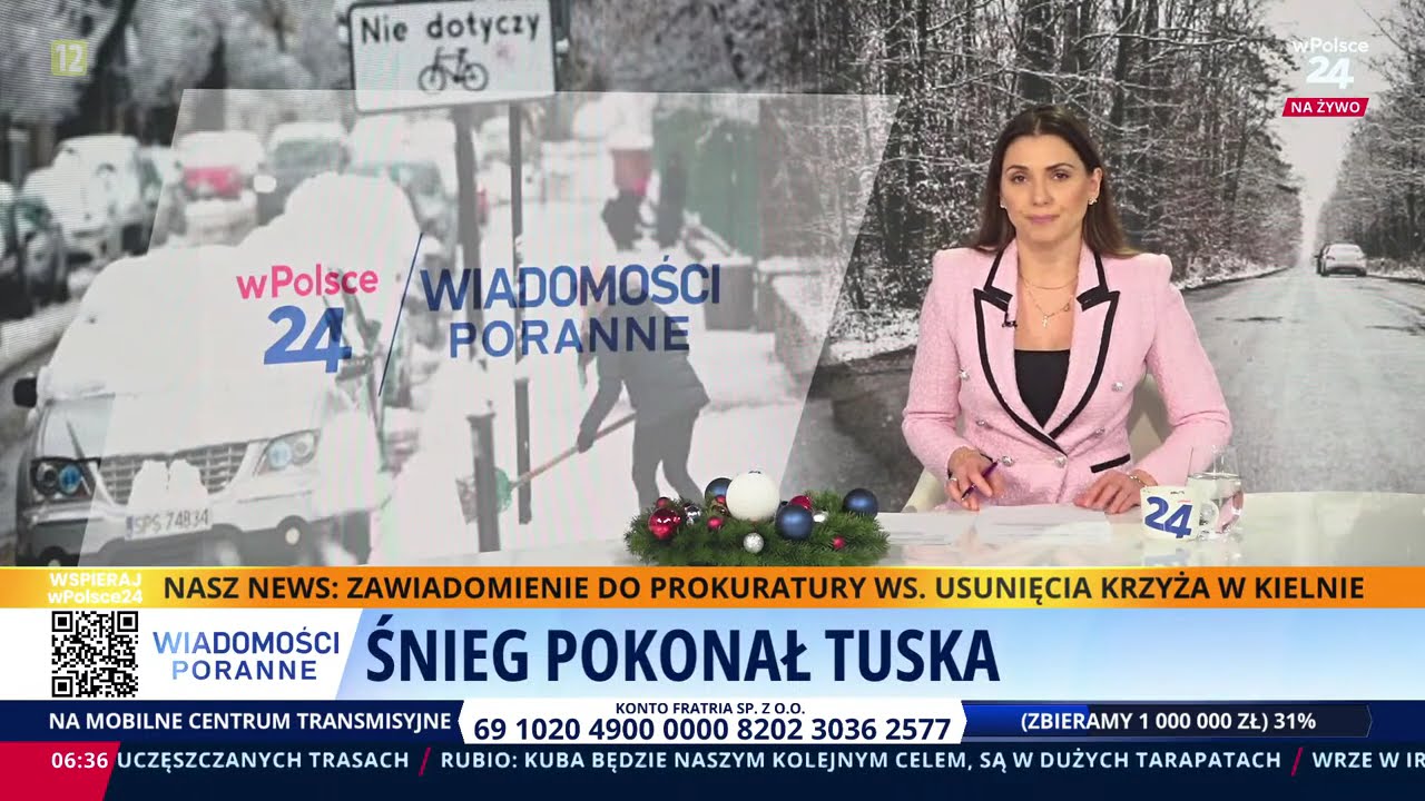 Wiadomości Poranne - najważniejsze informacje z kraju i ze świata