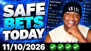 FOOTBALL PREDICTIONS TODAY 11/10/2026 SOCCER PREDICTIONS TODAY | BETTING TIPS, #