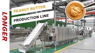 Automatic Peanut Butter Production Line (from Roasting to Filling)