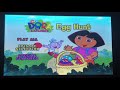 Dora The Explorer Egg Hunt 2004 DVD Menu Walkthrough