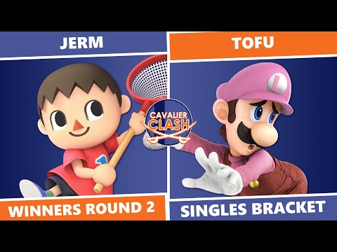 Cavalier Clash 4: Winners Round 2 - Jerm (Villager) Vs Tofu (Luigi) SSBU Singles