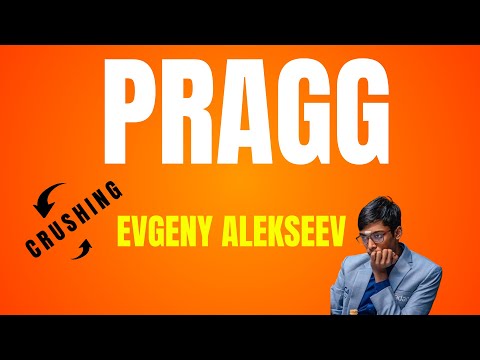 Praggnanandhaa vs GM Evgeny Alekseev in Round 11 of FIDE World Rapid Team Chess Championships 2024