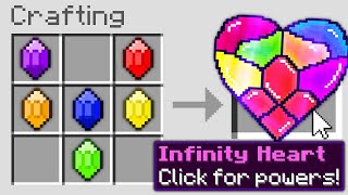 Minecraft, But There's Custom Infinity Hearts...