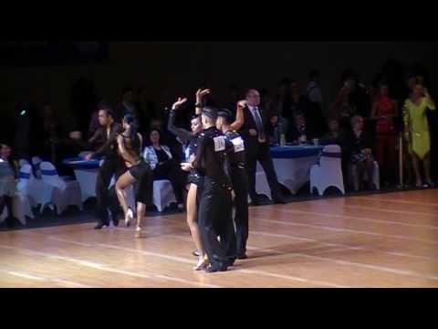 WDSF Buda Open 2017 Latin - Armand Fazullin, Klaudia Iwańska - samba
