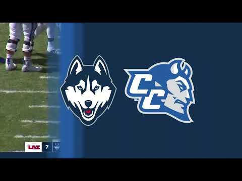 UConn Football Highlights v. CCSU 09/03/2022