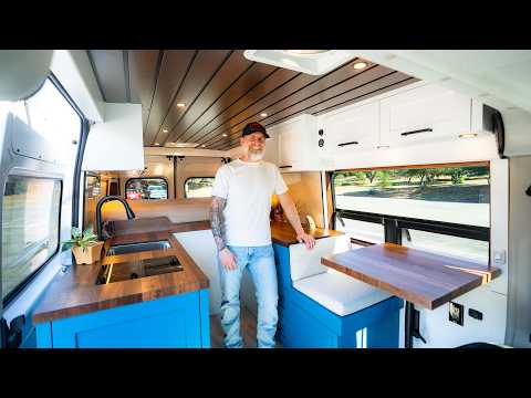 Built to Absolute Perfection — Cabinetmaker’s Masterpiece VAN TOUR
