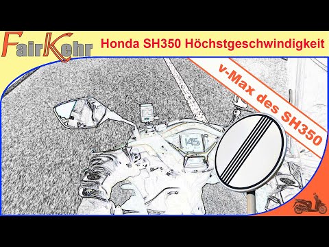 Honda SH350i Top Speed - wie schnell ist er?