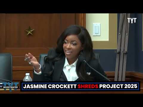 Jasmine Crockett’s Exposes Fascist Policies Outlined In Project 2025