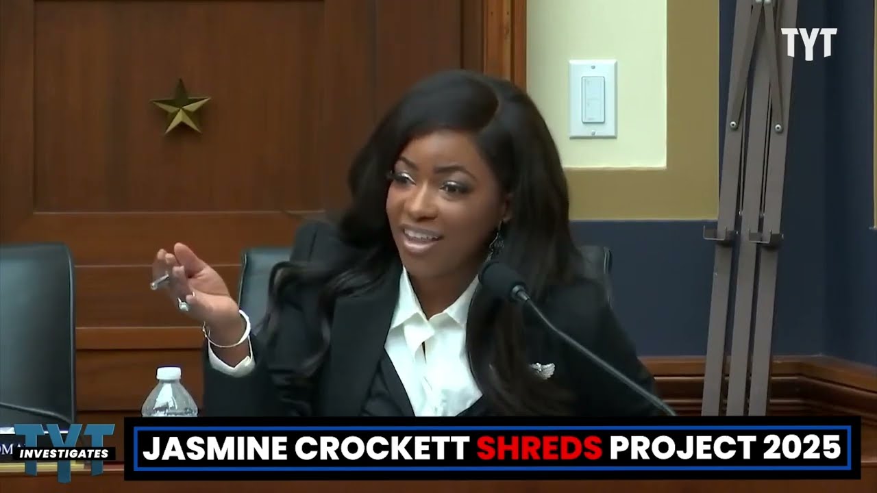 Jasmine Crockett’s Exposes Fascist Policies Outlined In Project 2025