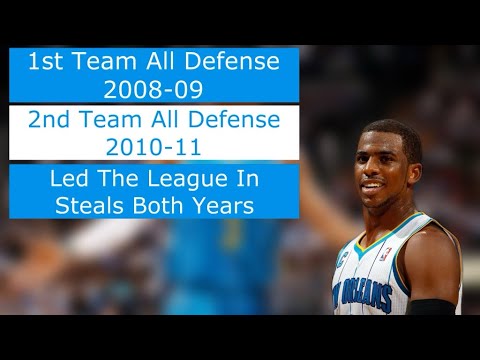 Chris Pauls Defensiv-Highlights 2008–11 | Verteidigung mit Ball | Verteidigung ohne Ball