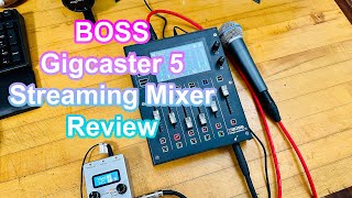 Video thumbnail for BOSS Gigcaster 5 Streaming Mixer Review (Chaptered) by The Gizmo Garage