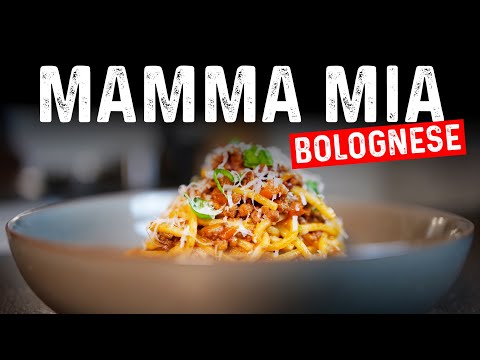 Spaghetti Bolognese, à la Mamma Mia