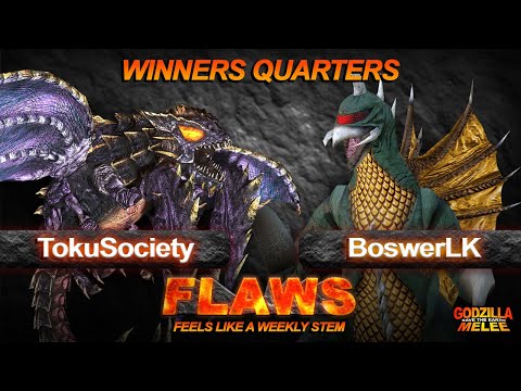 FLAWS #2 Winners Quarters - TokuSociety vs. BoswerLK | Godzilla: Save the Earth Melee