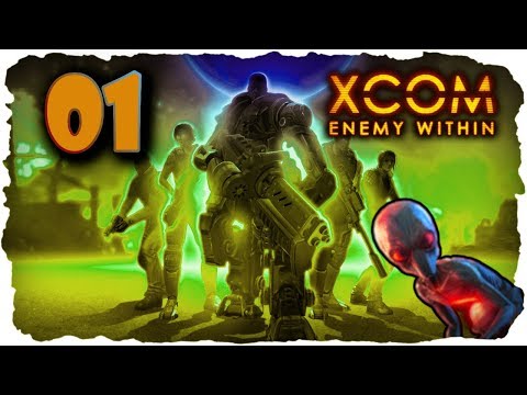 SIE SIND HIER! - Let's Play XCOM Enemy Within #01 [Deutsch/German]