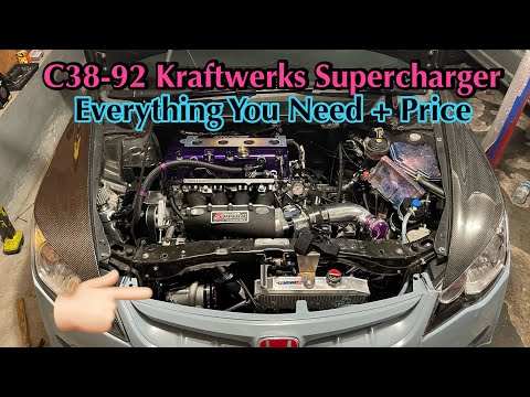 How Much Did I Spend Supercharging My Civic | c38-92 Kraftwerks Supercharger