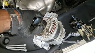 Dodge dart and Chrysler 200 alternator replacement  2.4L