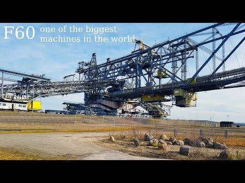 Overburden Conveyor Bridge F60. Lake Bergheider