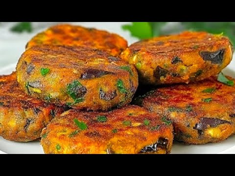 Eggplant, which drives everyone crazy! The best eggplant recipe! (Crispy eggplant slices!)