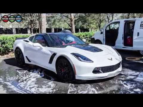 2016 Z06 Corvette  decontamination bath