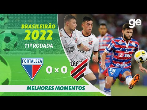 Gols e lances de Fortaleza x Athletico Paranaense