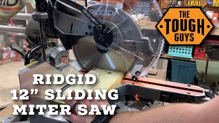 Ridgid 12in Sliding Miter Saw: Setup & Review - BUYER BEWARE