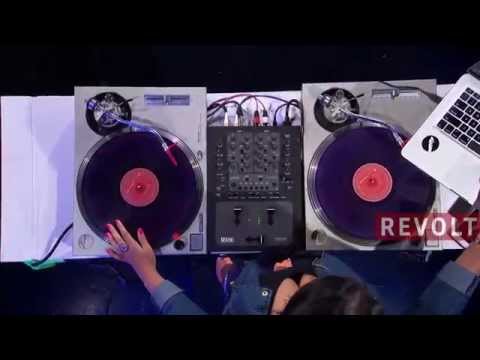 DJ Amanda Blaze on Revolt TV