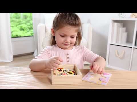 Disney Minnie Wooden Mix & Match Dress-Up Puzzle