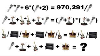 FREDDIE MERCURY PUZZLE ( Hardest Math Quiz )