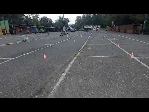 Motoškola Otisk - slalom