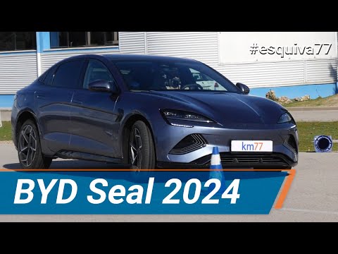 BYD Seal 2024 – Maniobra de esquiva (moose test) y eslalon | km77.com