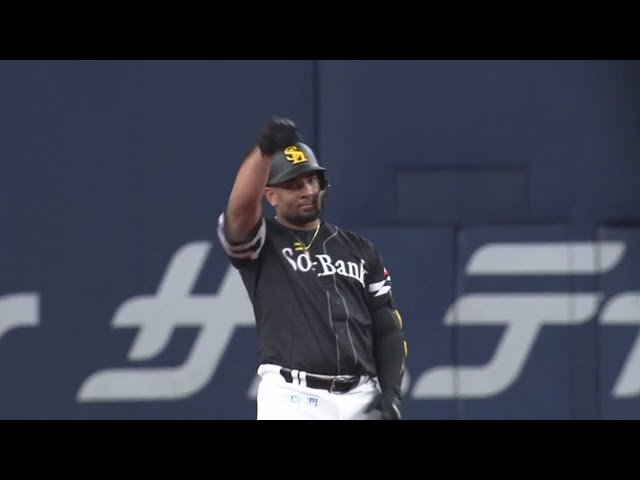 【1回表】ホークス・バレンティンがタイムリーヒットを放ち先制‼ 2020/7/14 B-H