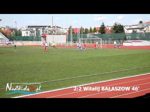 SKRÓT: Wisła Sandomierz - Wisła II Kraków 2:3 (2:1), 17.04.2016 HD