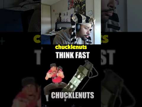 Bro did “Think Fast Chucklenuts!” ☠️