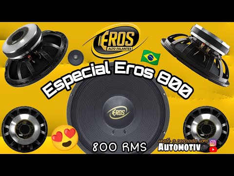 ESPECIAL ALTO FALANTE EROS 800/SENTE A PEDRADA SOM AUTOMOTIVO