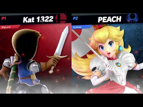 Throwdown LX #52 - BigLord (Mii Gunner, Swordfighter) vs Puto_Guilhas (Peach) - SSBU Grand Finals