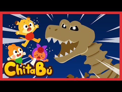 💀Esqueletos de Dinosaurios🦖 |🦴Restos, Huesos, Fósiles 🦴 | Canciones Infantiles | #ChitaBú