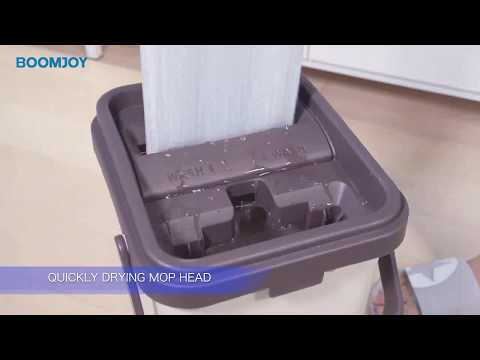 BOOMJOY NEW ARRIVAL GUAGUALE MOP F11 EASY SELF-RINSE & DRY CLEANING MOP WITH BUCKET PRODUCT