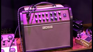 Video thumbnail for Boss Acoustic Singer Live LT Demo | NAMM 2020 by Premier Guitar