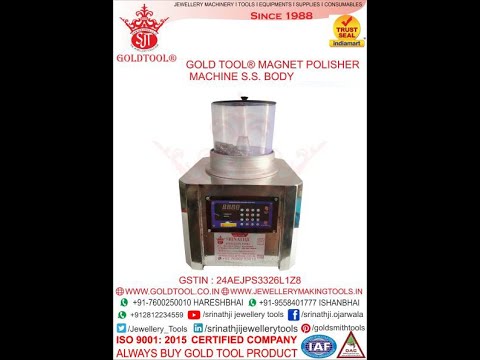 Gold Tool Jewellery Magnetic Polisher Machine