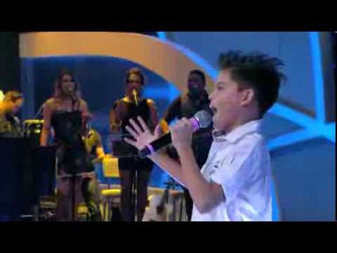 Programa Raul Gil - Alexandre Nunes (Se Deus Me Ouvisse) - Jovens Talentos Kids