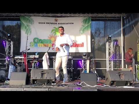 Maria Pitache (Remo)....Mark Revlon (Goan Summer Festival 2018, Swindon, UK)