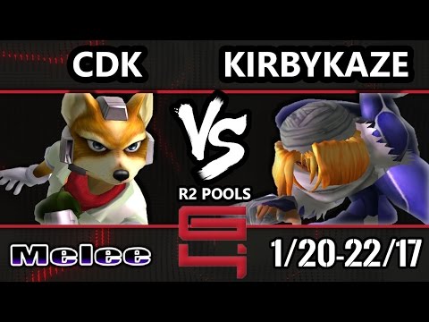 Genesis 4 SSBM - TA | CDK (Fox) Vs. MIOM KirbyKaze (Sheik) Smash Melee R2 Pools