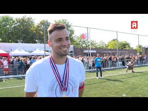 Bas van Heerdt na kampioenschap Koudekerk