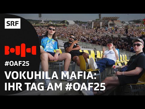Jule X & Vokuhila Mafia: Mainstage-Premiere – wir sind dabei | Openair Frauenfeld 2025 | SRF Bounce