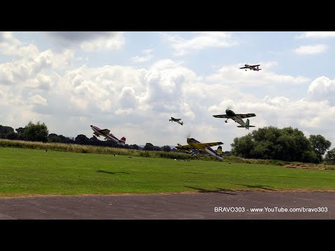 Az Aerosports Mass 3D RC Plane Formation Woodspring Wings 2019