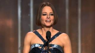 Jodie Foster - Golden Globes 2013 Full Speech. [Extraordinary]