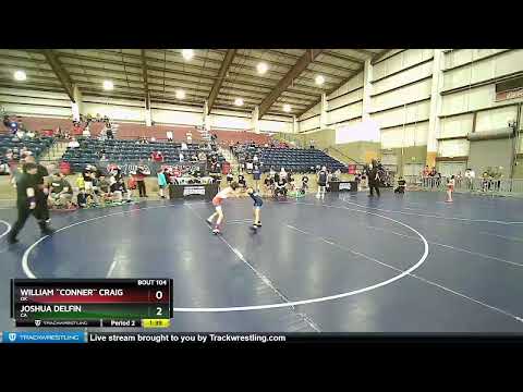 63 Lbs Round 1 - William ``Conner`` Craig, OK Vs Joshua Delfin, CA 266f
