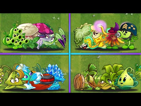 Super Strong Plants 4 Team Battlez - Who Will Win? - PvZ 2 Team Plants vs Team Plants
