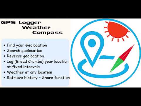 GPS Logger Weather Compass Video